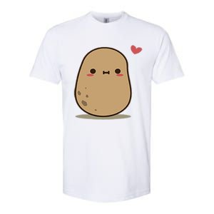 Happy Potato Cool Gift Softstyle CVC T-Shirt