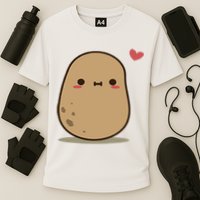 Happy Potato Cool Gift Cooling Performance Crew T-Shirt