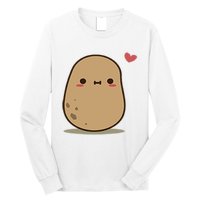 Happy Potato Cool Gift Long Sleeve Shirt