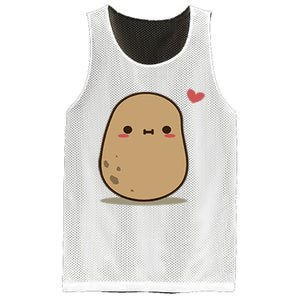 Happy Potato Cool Gift Mesh Reversible Basketball Jersey Tank