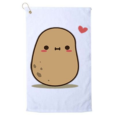 Happy Potato Cool Gift Golf Towel