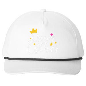 Happy Purim Costume Idea Queen Esther Hebrew Jewish Holiday Snapback Five-Panel Rope Hat