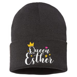 Happy Purim Costume Idea Queen Esther Hebrew Jewish Holiday Sustainable Knit Beanie