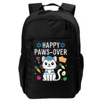 Happy Pawsover Cat Lover Funny Cat Passover Seder Daily Commute Backpack