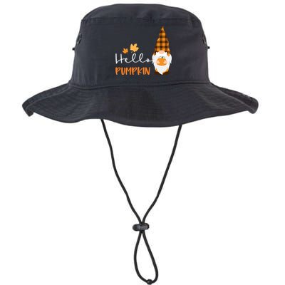 Hello Pumpkin Cute Gnome Fall Autumn Bucket Hat