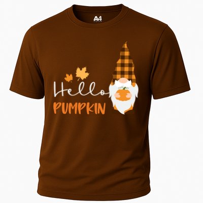 Hello Pumpkin Cute Gnome Fall Autumn Performance Shirt