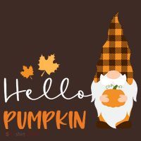 Hello Pumpkin Cute Gnome Fall Autumn Performance Shirt