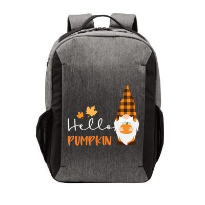 Hello Pumpkin Cute Gnome Fall Autumn Vector Backpack