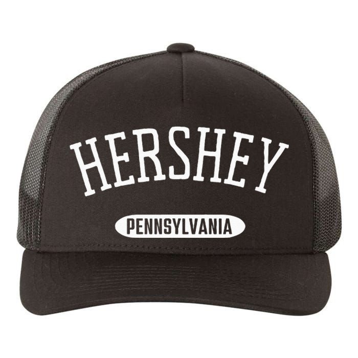 Hershey PA Classic Style Hershey Pennsylvania Yupoong Adult 5-Panel Trucker Hat