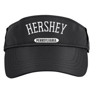 Hershey PA Classic Style Hershey Pennsylvania Adult Drive Performance Visor