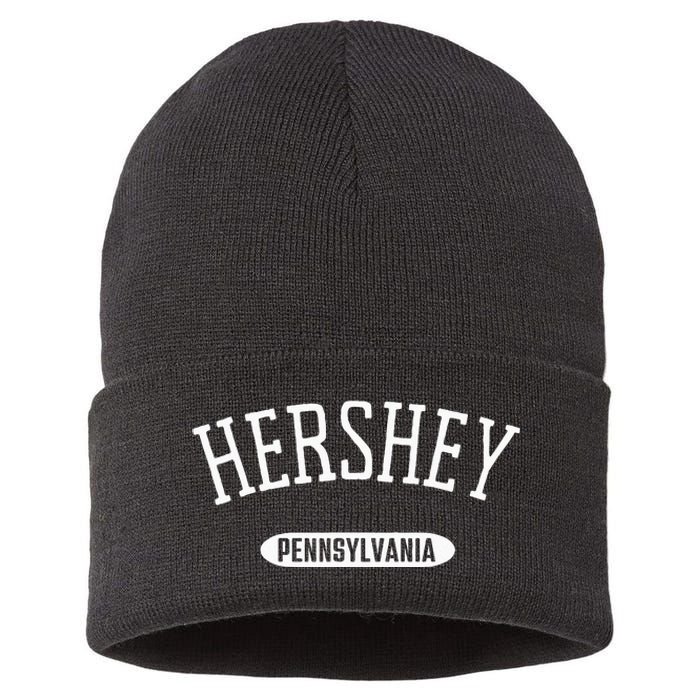 Hershey PA Classic Style Hershey Pennsylvania Sustainable Knit Beanie