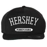 Hershey PA Classic Style Hershey Pennsylvania Wool Snapback Cap