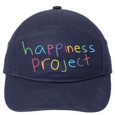 Happiness Project Cool Gift 7-Panel Snapback Hat