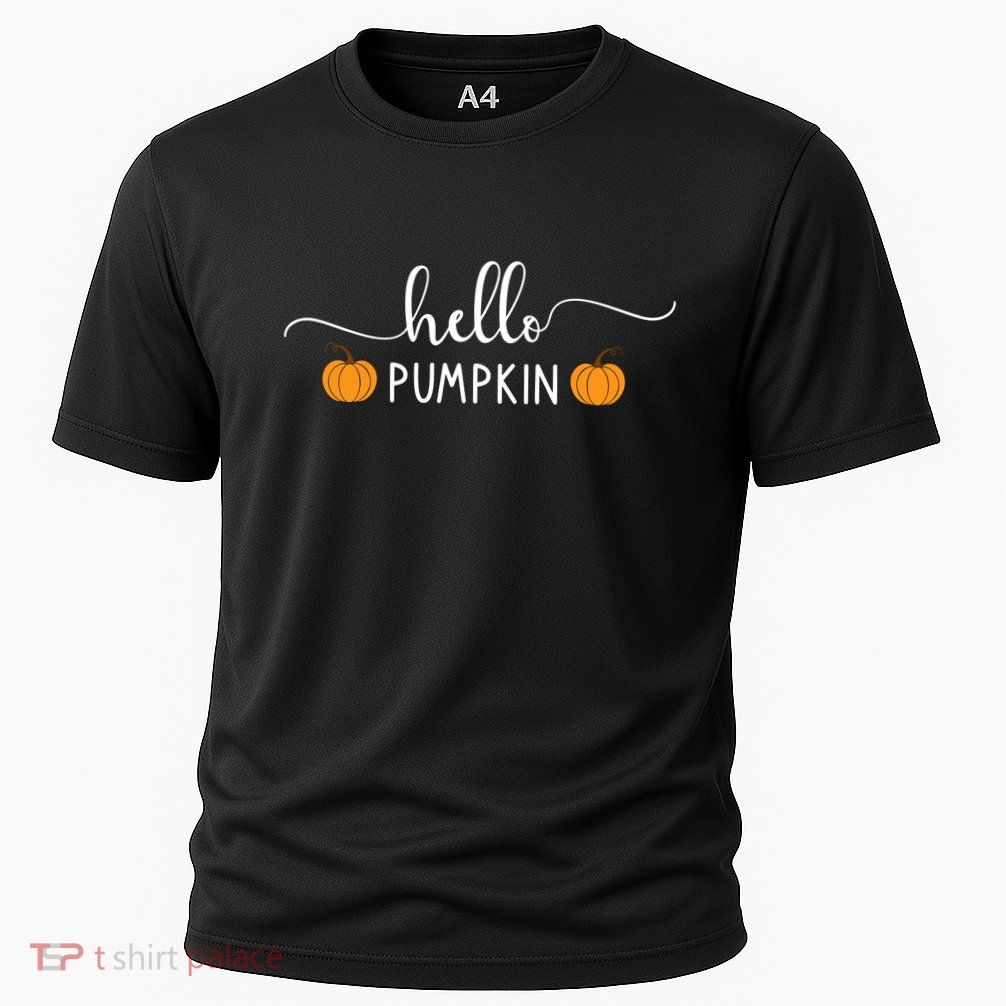 Hello Pumpkin Cute Fall Performance Shirt