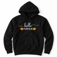 Hello Pumpkin Cute Fall Hoodie
