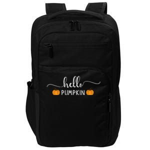 Hello Pumpkin Cute Fall Impact Tech Backpack