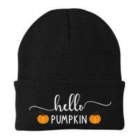 Hello Pumpkin Cute Fall Beanie