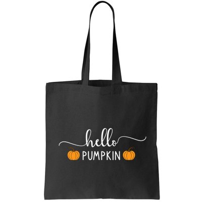 Hello Pumpkin Cute Fall Bag
