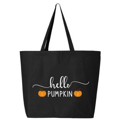 Hello Pumpkin Cute Fall 25L Jumbo Tote