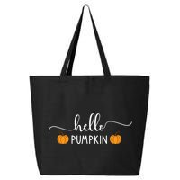 Hello Pumpkin Cute Fall 25L Jumbo Tote