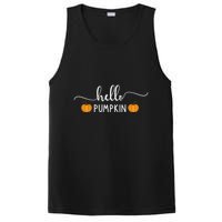 Hello Pumpkin Cute Fall PosiCharge Competitor Tank