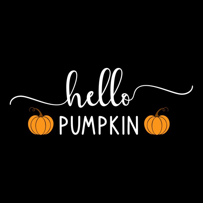 Hello Pumpkin Cute Fall Kids T-Shirt