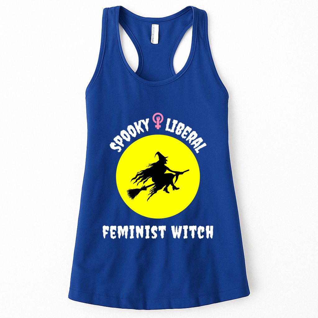 Halloween Pro Choice Spooky Liberal Feminist Witch Feminism Gift Womens Tank Top