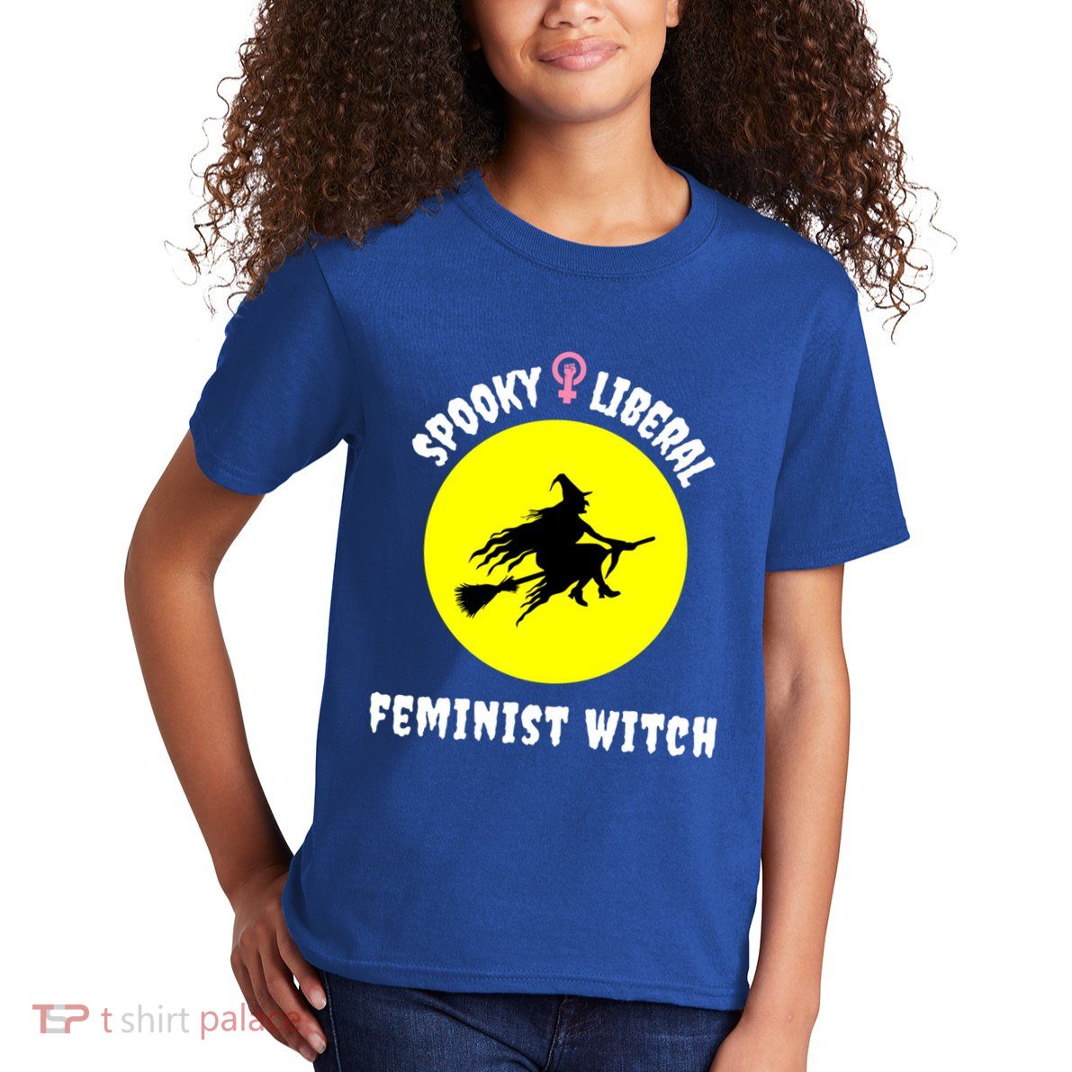Halloween Pro Choice Spooky Liberal Feminist Witch Feminism Gift Kids T-Shirt