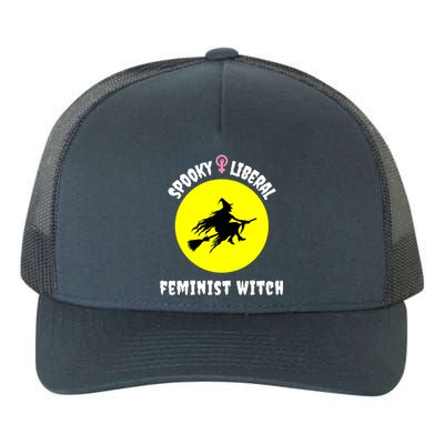 Halloween Pro Choice Spooky Liberal Feminist Witch Feminism Gift Yupoong Adult 5-Panel Trucker Hat