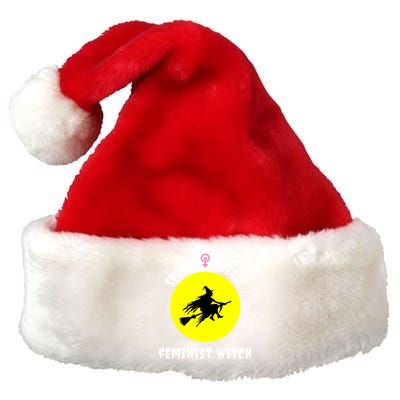 Halloween Pro Choice Spooky Liberal Feminist Witch Feminism Gift Premium Christmas Santa Hat