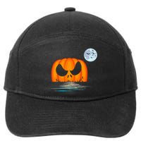 Halloween Pumpkin Costume - Spooky and Fun 7-Panel Snapback Hat