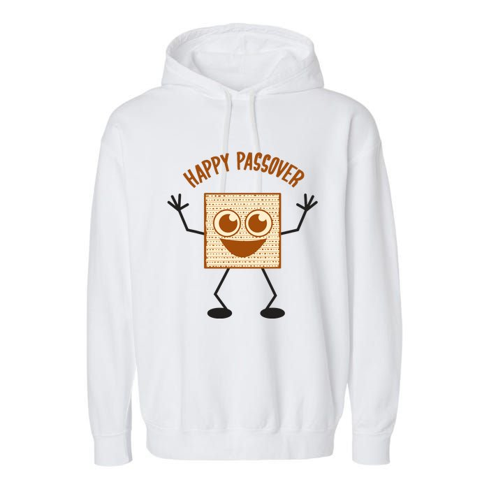 Happy Passover Cute Joyful Sedar Feast Gift Garment-Dyed Fleece Hoodie