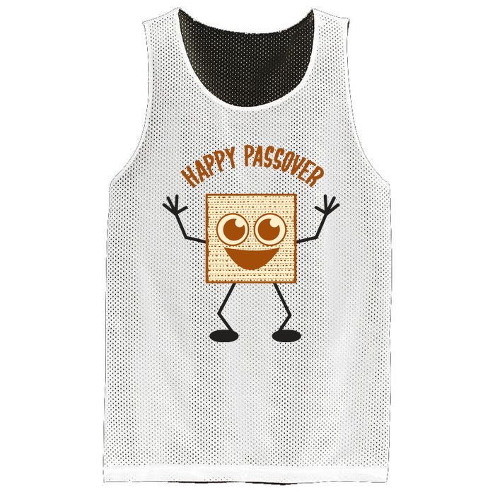 Happy Passover Cute Joyful Sedar Feast Gift Mesh Reversible Basketball Jersey Tank