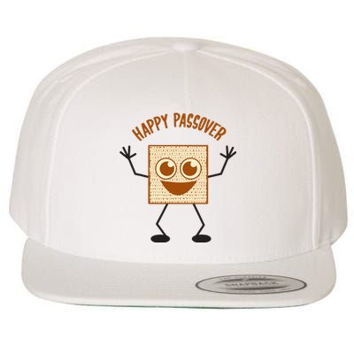 Happy Passover Cute Joyful Sedar Feast Gift Wool Snapback Cap