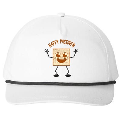 Happy Passover Cute Joyful Sedar Feast Gift Snapback Five-Panel Rope Hat