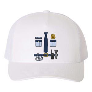 Halloween Policeman Costume Halloween Police Officer Costume Yupoong Adult 5-Panel Trucker Hat