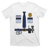 Halloween Policeman Costume Halloween Police Officer Costume T-Shirt