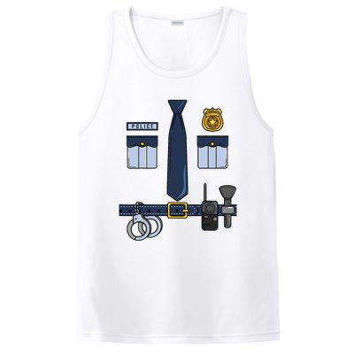 Halloween Policeman Costume Halloween Police Officer Costume PosiCharge Competitor Tank