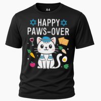 Happy Pawsover Cat Lover Funny Cat Passover Seder Performance Shirt