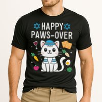 Happy Pawsover Cat Lover Funny Cat Passover Seder Performance Shirt