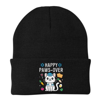 Happy Pawsover Cat Lover Funny Cat Passover Seder Beanie