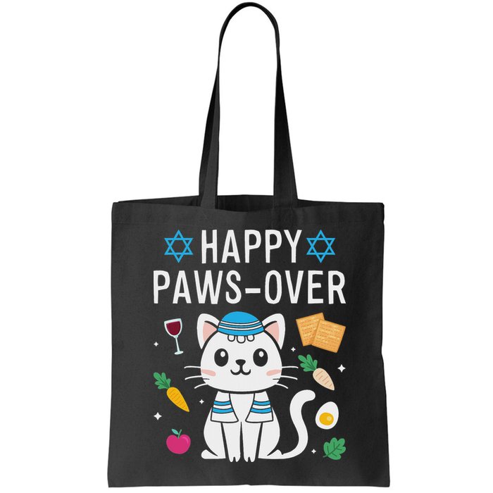 Happy Pawsover Cat Lover Funny Cat Passover Seder Bag