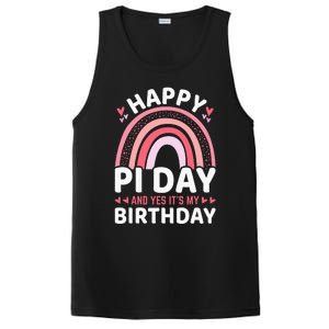 Happy Pi Day and Yes It's my Birthday Math 14 March Nerd PosiCharge Competitor Tank