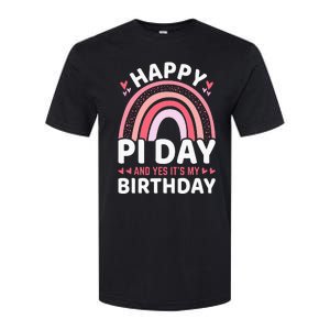 Happy Pi Day and Yes It's my Birthday Math 14 March Nerd Softstyle CVC T-Shirt