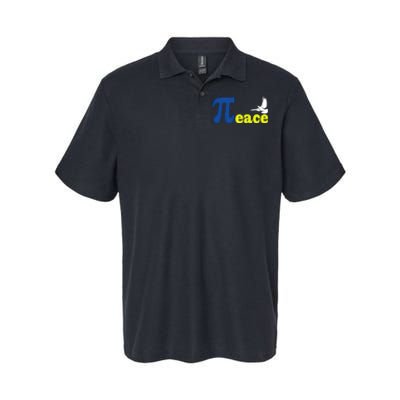 Happy Pi Day 3 14 Math Peace Ukraine I Stand With Ukraine Gift Softstyle Adult Sport Polo