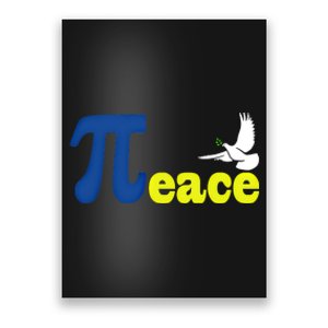 Happy Pi Day 3 14 Math Peace Ukraine I Stand With Ukraine Gift Poster