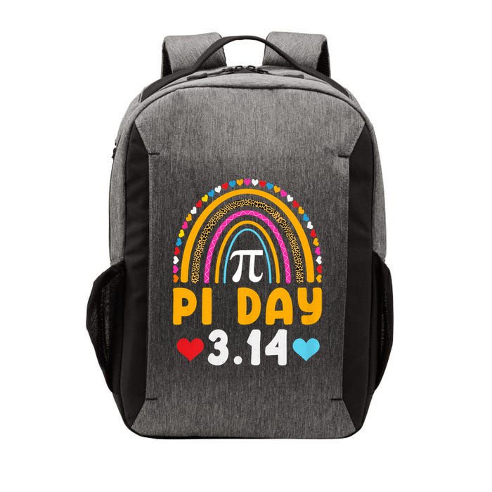 Happy Pi Day Pie Be Irrational Math Teacher Rainbow Pi Day Lover Vector Backpack