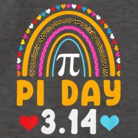 Happy Pi Day Pie Be Irrational Math Teacher Rainbow Pi Day Lover Vector Backpack