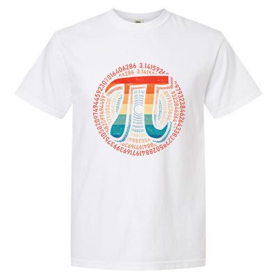 Happy Pi Day 3 14 Pi Day Math Lover Teacher Mathematics Great Gift Garment-Dyed Heavyweight T-Shirt