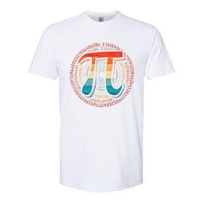 Happy Pi Day 3 14 Pi Day Math Lover Teacher Mathematics Great Gift Softstyle CVC T-Shirt